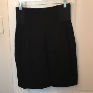 BCBG black pencil skirt